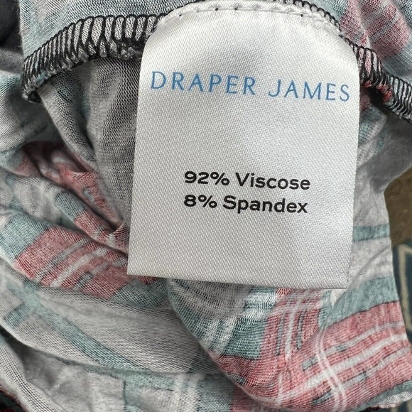 Draper James Kitty Dress Size S Georgia Plaid Belle Meade Black NWT - Picture 13 of 14